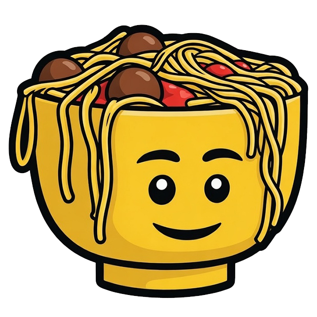 Original spaghetti mascot reference